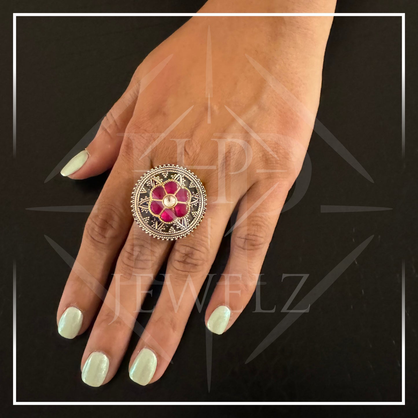 Eternal Elegance: 92.5 Silver Fusion Ring